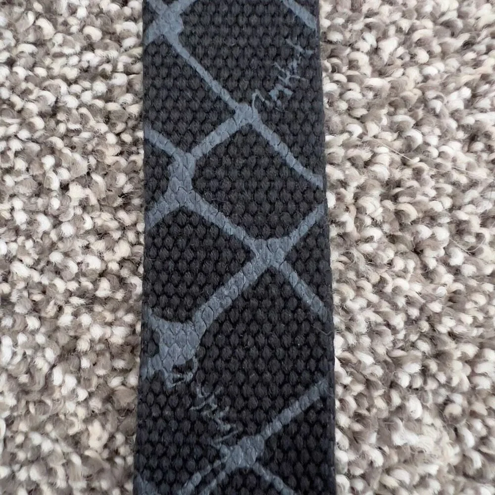 Kohls Black Patterned D-Ring Belt for Boy